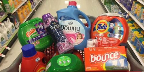 Target: Save BIG on Tide, Bounce, Downy & More (After Gift Card)