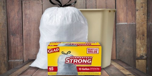 New TopCashBack Members: Free Box of Glad 13 Gallon Garbage Bags ($8+ Value)