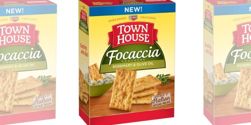 Amazon: Town House Focaccia Rosemary & Olive Oil Crackers Just $1.66 Shipped