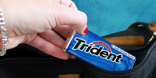 Amazon: Trident Gum 12-Pack Only $6.76 (Just 56¢ Each) – Ships w/ $25 Order