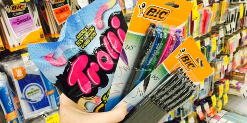Walgreens Shoppers! Trolli Candy + LOTS of Bic Pens AND Paper-Mate Pencils UNDER $2