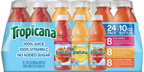 Amazon Prime: Tropicana Juice 24-Count Variety Pack Only $10.70 Shipped (Just 45¢ Each)