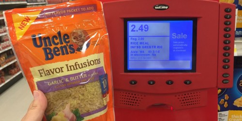 Target: Large Uncle Ben’s Flavor Infusions Rice Packages Only $1.62 Each