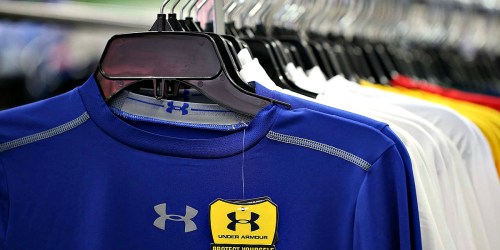 Under Armour Outlet: 30% Off + Free Shipping = $9.99 Girl’s Shirts, $12.99 Men’s Tees + More