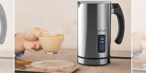 Amazon: VAVA Stainless Steel Milk Frother Just $32.99 Shipped