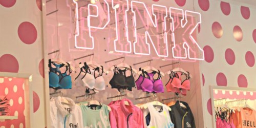 Up to 75% Victoria’s Secret PINK Sale | Bras, Bodysuits, & More Under $12!