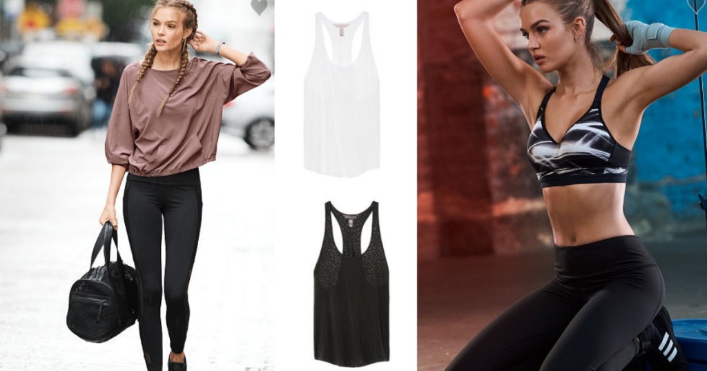 Victoria's Secret: Workout Tank, Pants AND Sports Bra Just $60