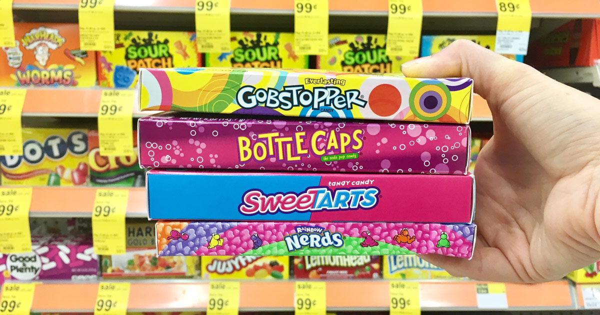 Walgreens Theater Box Candy Only 74¢