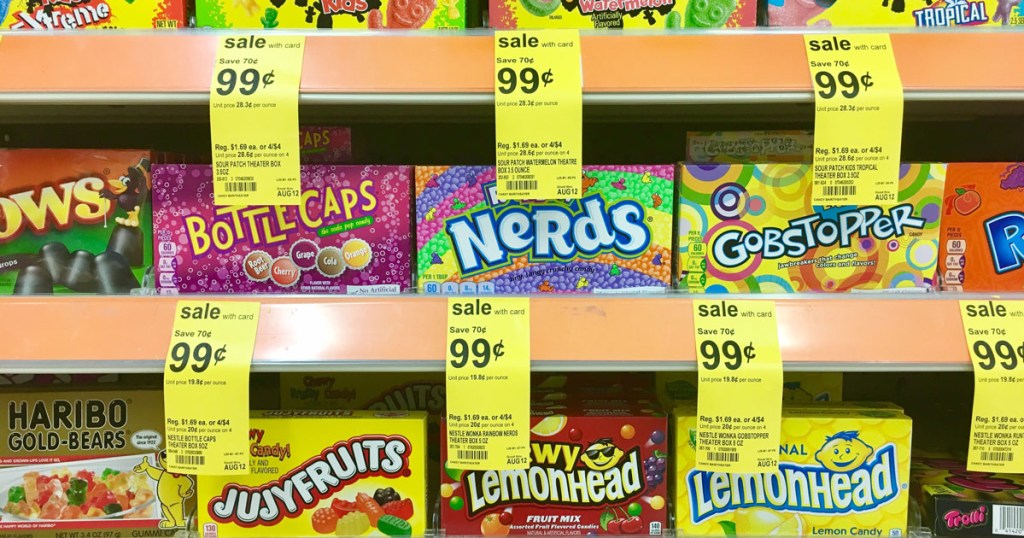 Walgreens Concession Candy Boxes Just 63¢ Each (SweeTARTS, Gobstopper