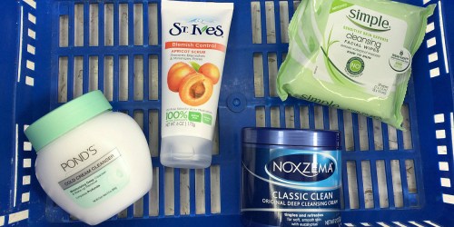 Head to Walmart and Score Nice Deals on St. Ives, Noxzema, Simple & Pond’s Facial Products