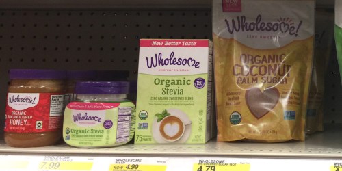 Target: Wholesome Organic Stevia 75-Count Packets Just $1.49 After Cash Back + More