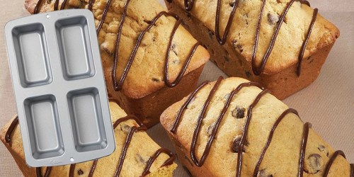 Wilton Recipe Right Mini 4 Loaf Pan Only $6.56 (Perfect for Baking Gifts)