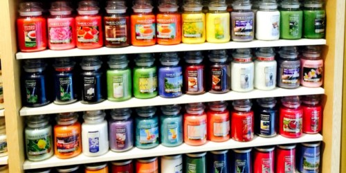 Large Yankee Candles ONLY $15 Each When You Buy 2 (Regularly $27.99)