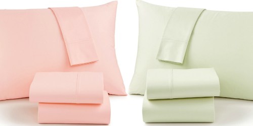 Macy’s: 4-Piece Queen Cotton Sheet Set Only $29.99 Shipped (Regularly $130)
