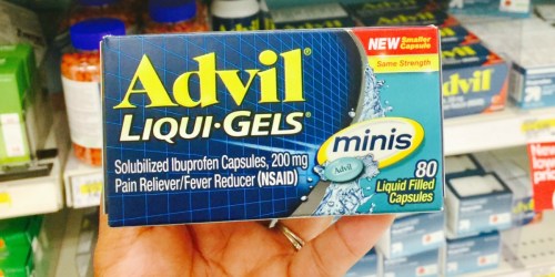 Target: Advil Liqui-Gels 80-Count Only $3.99 After Cash Back (Regularly $9)