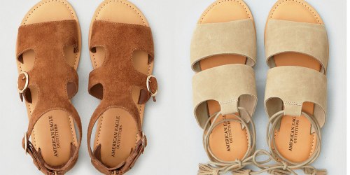 American Eagle Outfitter Sandals Just $14.99 Shipped (Regularly $30+)