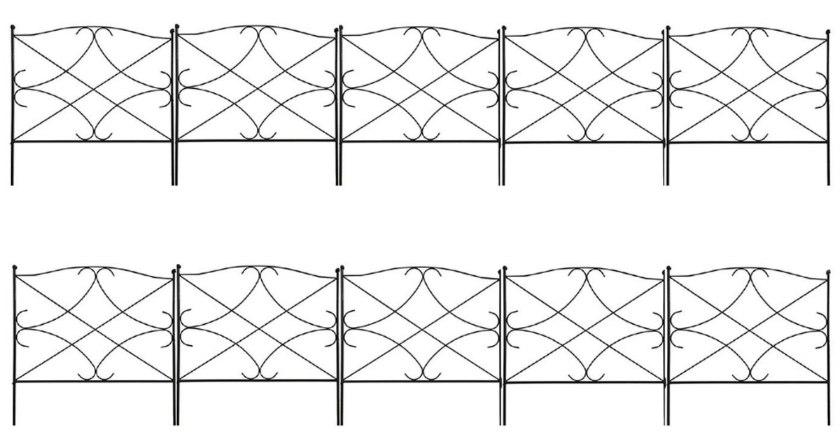 Amazon: Amagabeli 5-Panel Decorative Garden Fence Only $18.49 Shipped