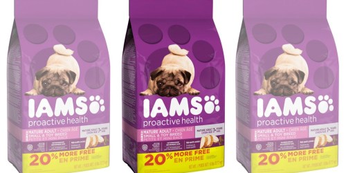 Amazon: IAMS Proactive Heath Adult Dog Food 6-Pound Bag Only $5.08 Shipped