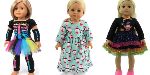 Zulily: Up to 50% Off Doll Boutique Halloween & Christmas Outfits (Fits American Girl Dolls)
