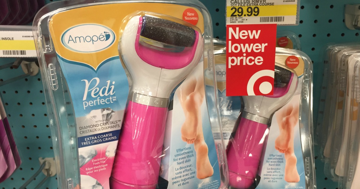 High Value 5/1 Amopé Coupon = Electronic Foot File Only 17.49 at