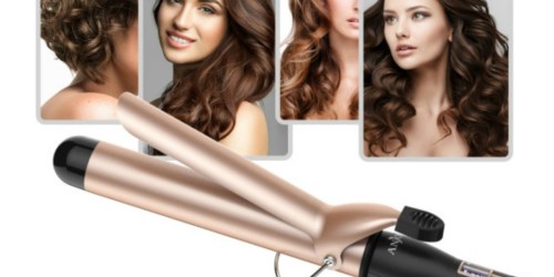 Amazon: Anjou Ceramic Curling Iron Only $19.79 Shipped