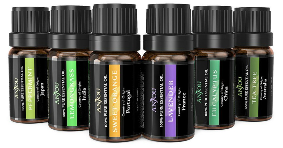 Amazon: Anjou Essential Oils 6 Count Gift Set Only $10.99