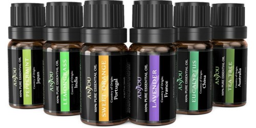 Amazon: Anjou 6-Piece Pure Essential Oils Gift Set Only $13.29 (Awesome Reviews)