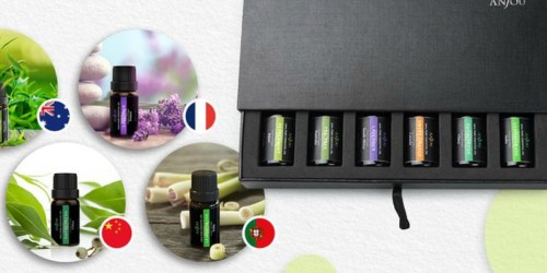 Amazon: Aromatherapy Essential Oils Gift Set Only $13.29 (Includes Lavender, Peppermint & More)
