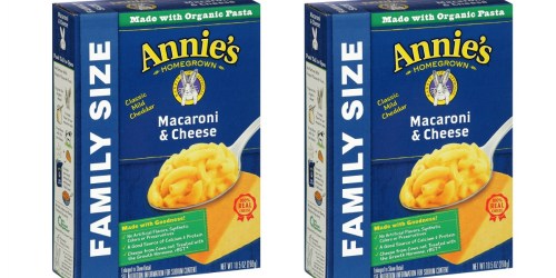 Amazon Prime: Annie’s Classic Mac & Cheese 6 Family Size Boxes Only $6.40 Shipped + More