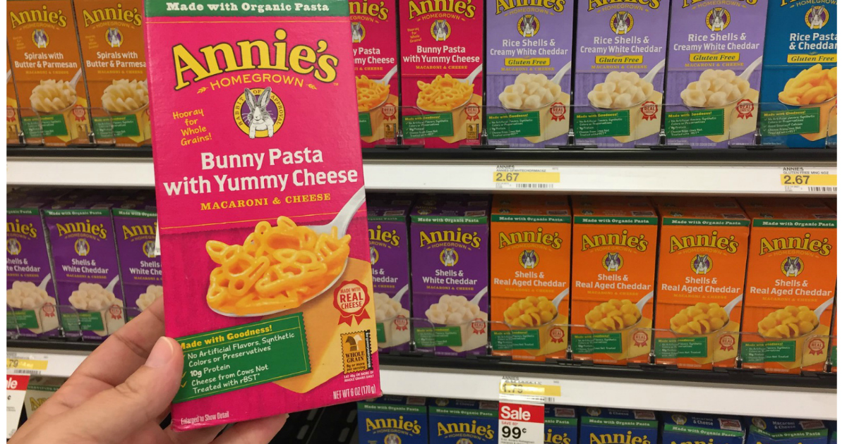 Target Shoppers! Annie's Organic Macaroni & Cheese ONLY 49¢