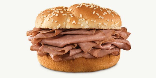 Arby’s: FREE Roast Beef Classic Sandwich with Drink Purchase Coupon (Sign Up For Emails)