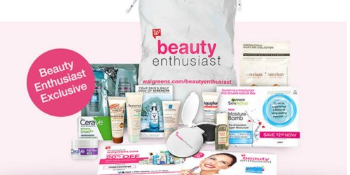 Walgreens.com: FREE Beauty Sample Bag w/ Beauty & Personal Care Purchase ($30 Value)