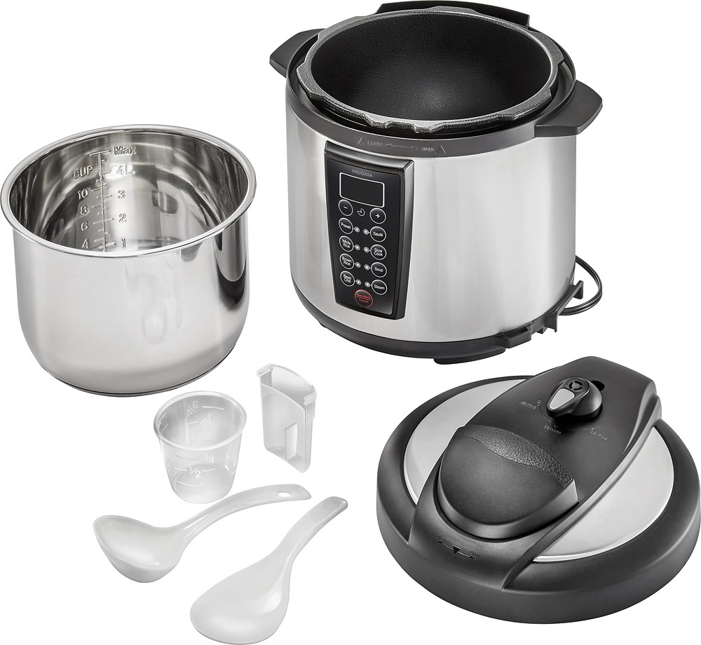 Best Buy Insignia MultiFunction 6Qt. Pressure Cooker Just 39.99