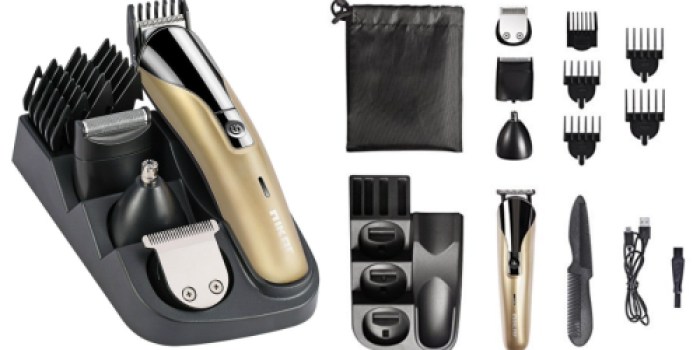 Amazon: BESTOPE Men’s Grooming Kit Just $19.75 Shipped (Includes Clipper, Trimmer & More)