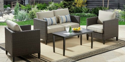 4-Piece Conversation Patio Set Only $198.31 Shipped (Regularly $595)