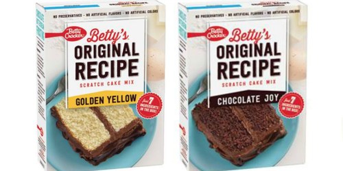 New $1/1 Betty’s Scratch Cake Mix Coupon & More