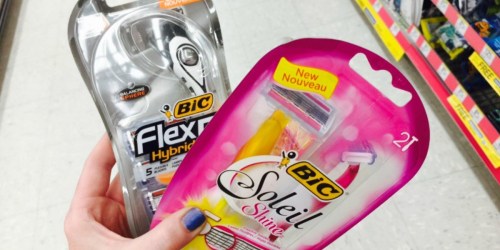 High Value $4/1 BIC Razor Coupons = Soleil Shine Razors Just 49¢ Each at Walgreens