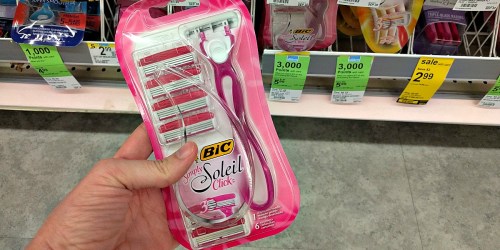 Walgreens: BIC Soleil Click Razor Pack Only $1.49 (Regularly $7.49)