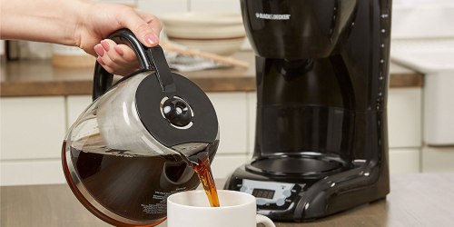 Amazon: BLACK+DECKER 12-Cup Programmable Coffeemaker Just $16.99 (Regularly $28+)
