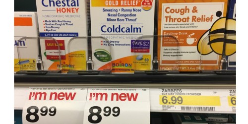 Target Shoppers! Homeopathic Cough Medicine Only 29¢ After Cash Back & More