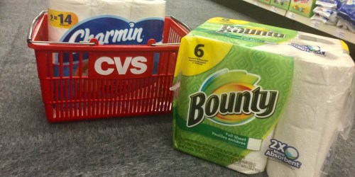 Running Low on Paper Towels & Toilet Paper?! Save BIG on Bounty & Charmin at CVS