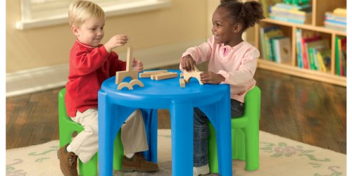 Little Tikes Bright ‘n Bold Table & Chairs Just $24.50 Shipped (Regularly $59)