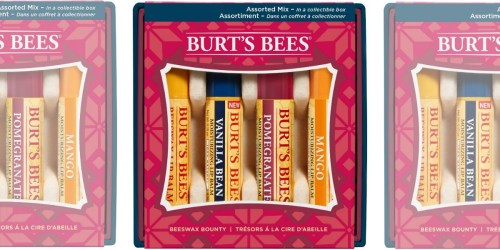 Target.com: Burt’s Bees Lip Balm 4-Pack Only $4.98 (Regularly $10) – Great Stocking Stuffers