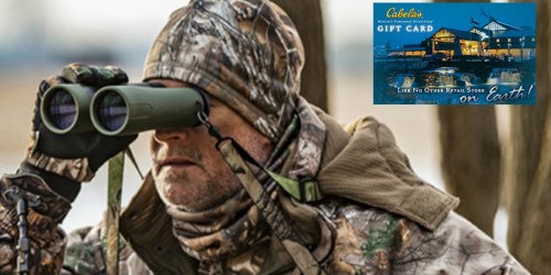 $100 Cabela’s Gift Card ONLY $82 Shipped!