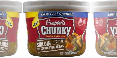 Amazon: Campbell’s Chunky Sirloin Burger 8-Pack Easy-to-Open Containers $9.50 Shipped + More