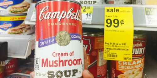 Campbell’s Condensed Soup Only 79¢ Each at Walgreens