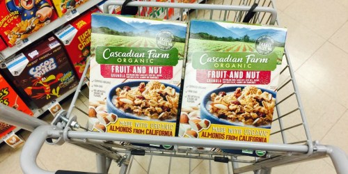 New $1/1 Cascadian Farms Coupon = Organic Cereal Just $1.65 Per Box At Rite Aid (After Points)