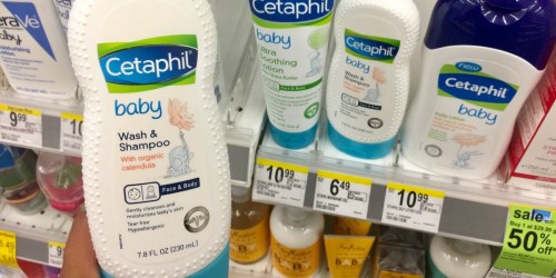 Save BIG on Cetaphil Baby Wash & More at Walgreens & CVS