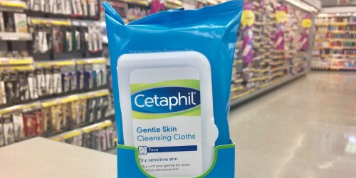 NEW $3/2 Cetaphil Coupon = Cleansing Cloths Only $2.12 Each at Rite Aid & More