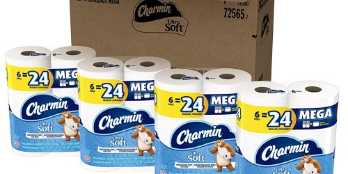Amazon: Charmin Ultra Soft 24 MEGA Rolls Just $18.44 Shipped